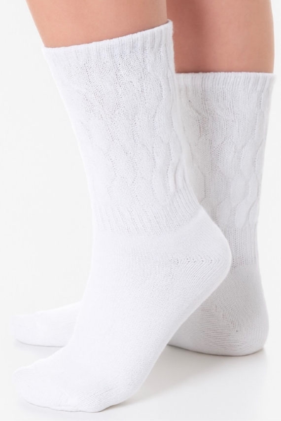 Kit 3 pares de meias unissex aeróbica grossa cano médio esporte yoga casual academia antiderrapante