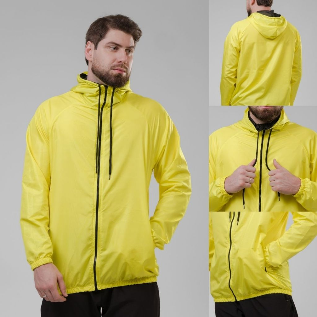 Jaqueta Corta Vento Masculina – Leve, Repelente à Água, FPU50 – Sportswear