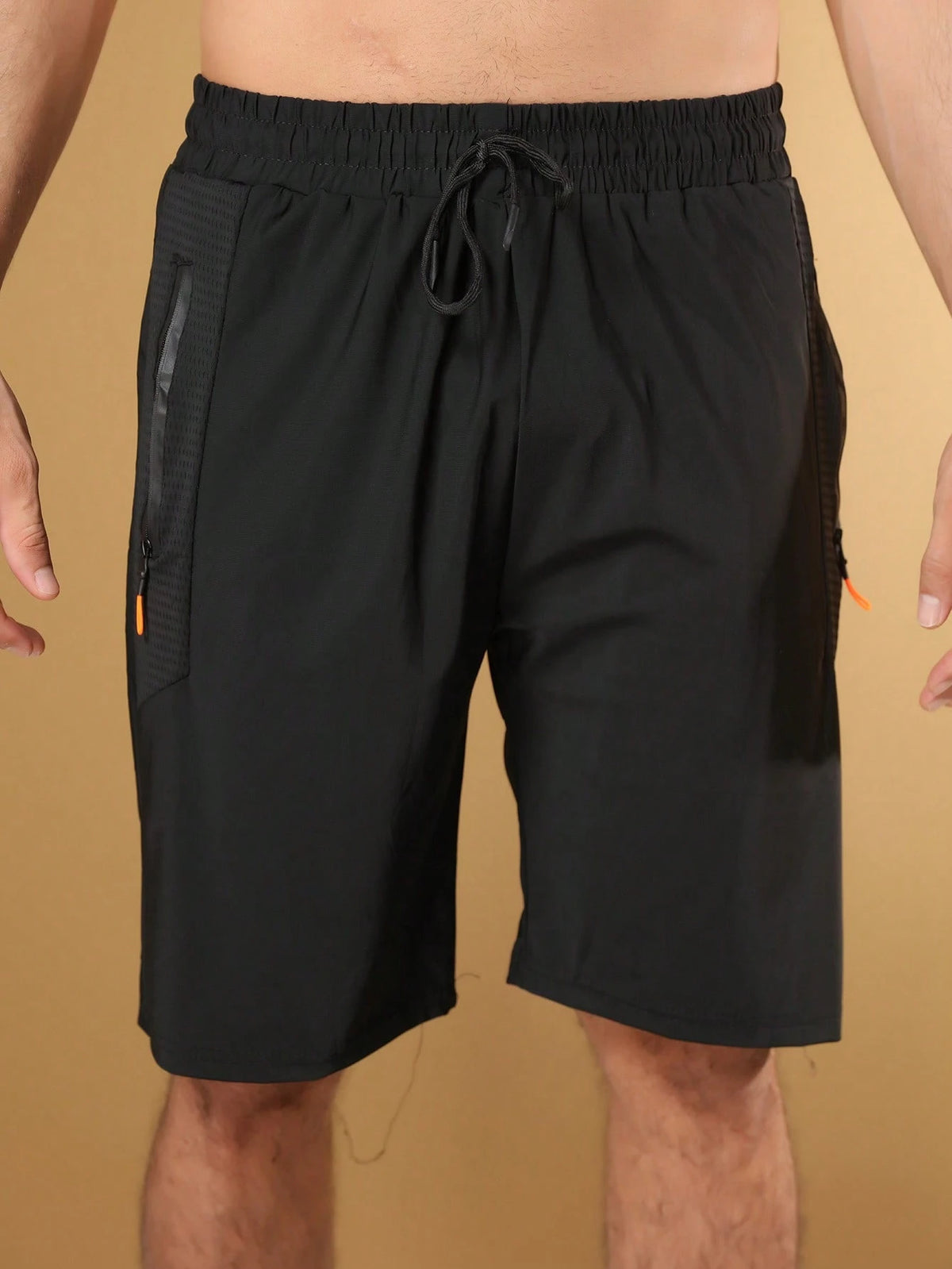 Vendedor Indicado
Shorts de seda gelada de secagem rápida para academia masculina