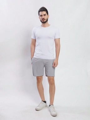 Vendedor Indicado
Shorts de seda gelada de secagem rápida para academia masculina
