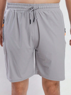 Vendedor Indicado
Shorts de seda gelada de secagem rápida para academia masculina