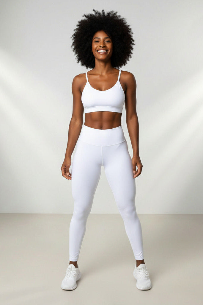 Conjunto Fitness Feminino com Legging e Top