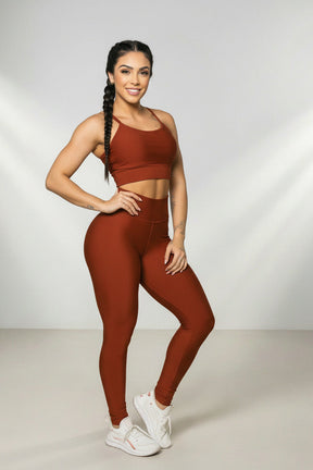 Conjunto Fitness Feminino com Legging e Top