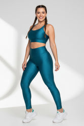 Conjunto Fitness Legging e Top Poliamida