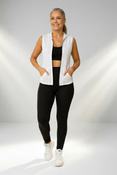 Colete Fitness com Touca - Dry Fit