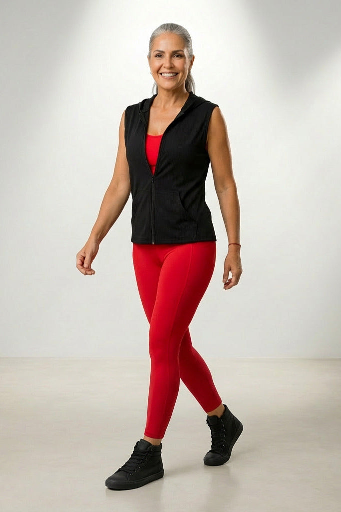 Colete Fitness com Touca - Dry Fit