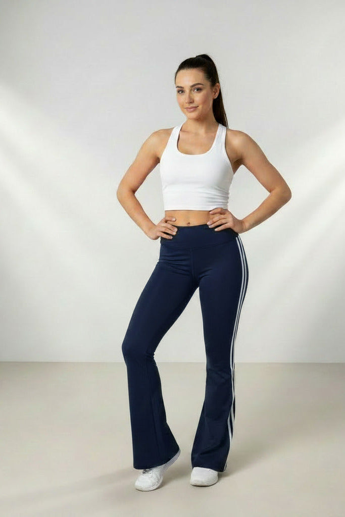 Calça  Bailarina Flare - Cintura Alta