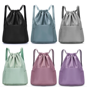 Mochila Saco Impermeável com Alças Reforçadas e Bolso Interno