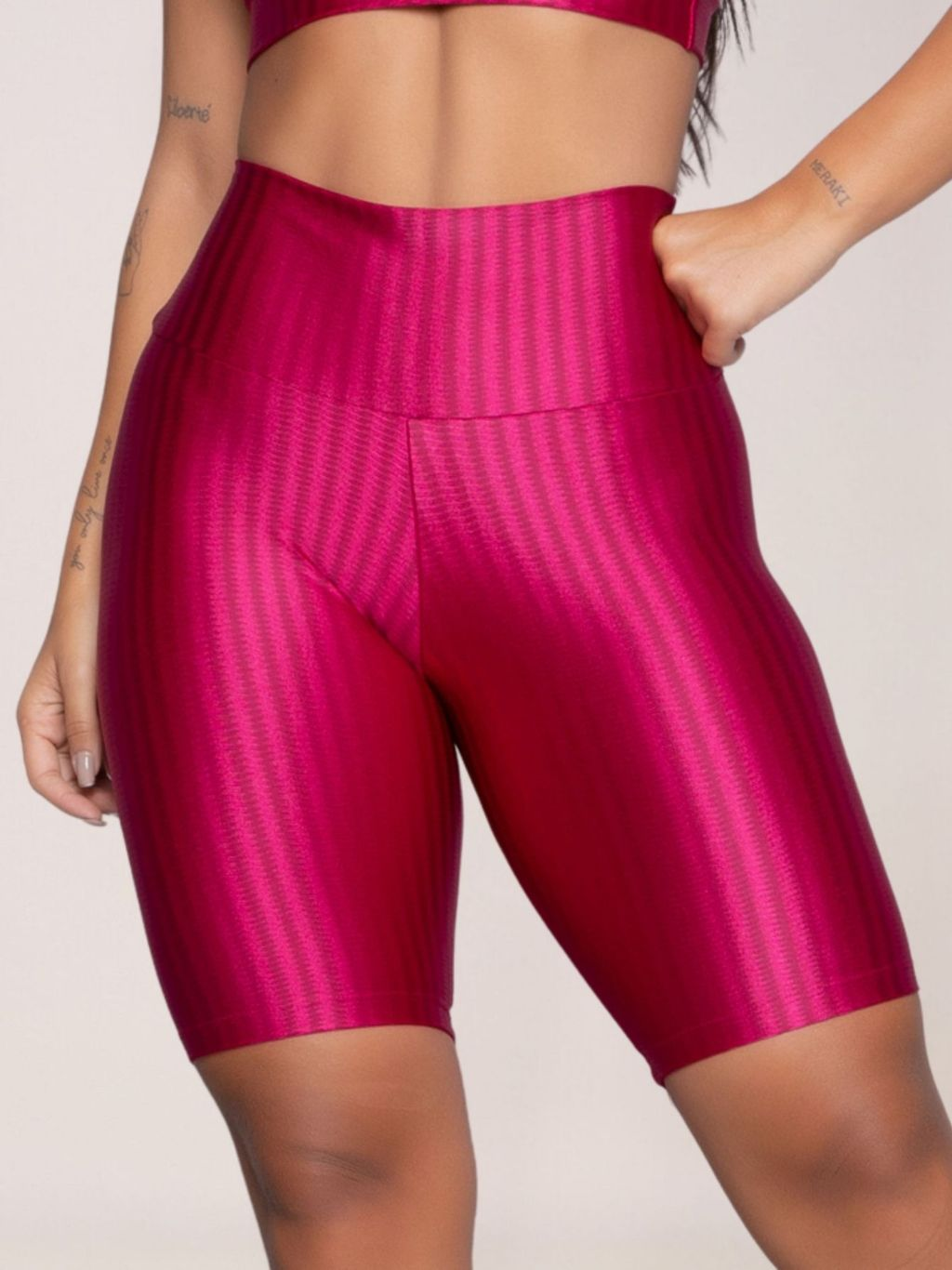 Bermuda New Zig Ciclista Fitness 3D Ikat Feminina
