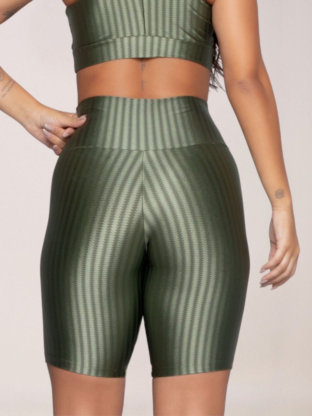Bermuda New Zig Ciclista Fitness 3D Ikat Feminina