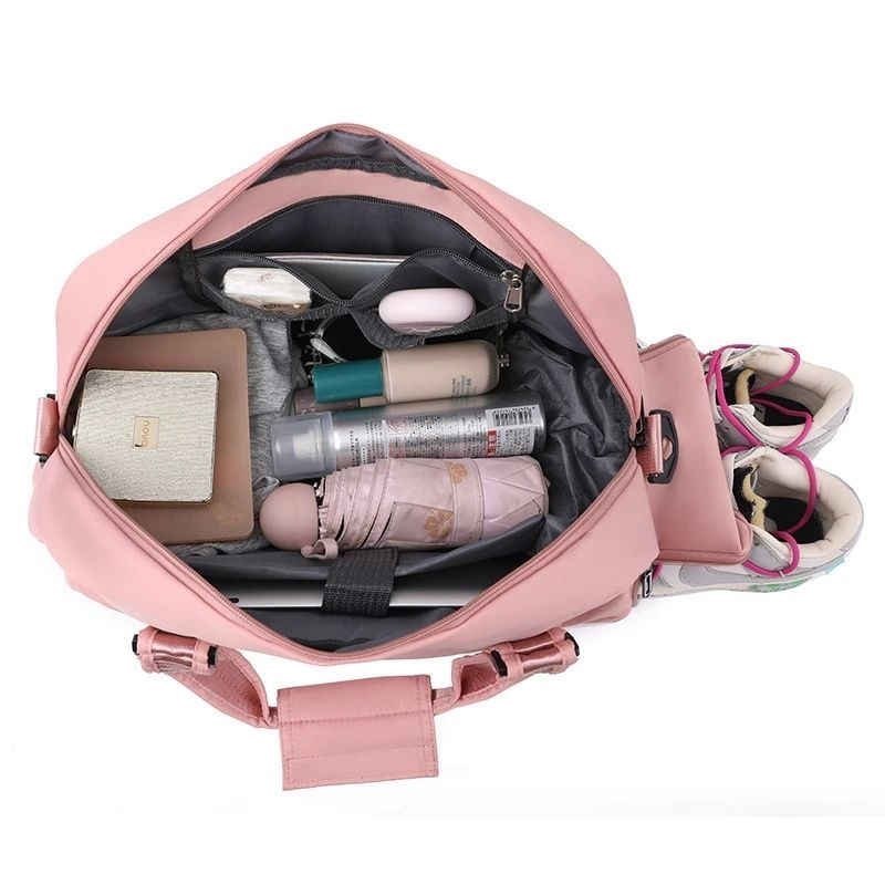 Bolsa Fitness Ginastica impermeável Academia Viagem Com Alça Transversal