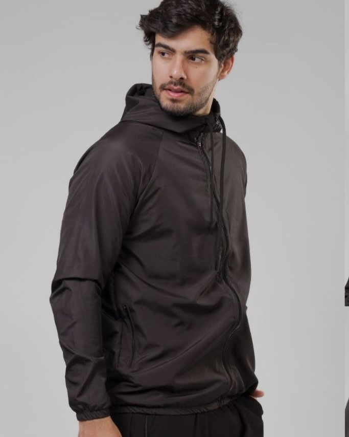 Jaqueta Corta Vento Masculina – Leve, Repelente à Água, FPU50 – Sportswear