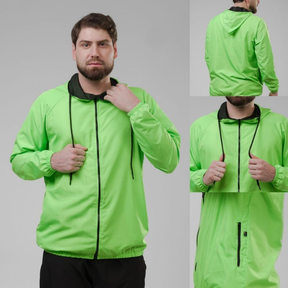 Jaqueta Corta Vento Masculina – Leve, Repelente à Água, FPU50 – Sportswear
