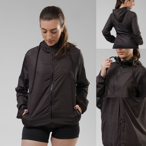 Jaqueta Corta Vento Feminina  – Leve, Repelente à Água, FPU50 – Sportswear