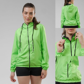Jaqueta Corta Vento Feminina  – Leve, Repelente à Água, FPU50 – Sportswear