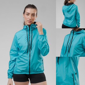Jaqueta Corta Vento Feminina  – Leve, Repelente à Água, FPU50 – Sportswear