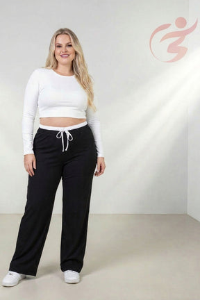 Calça Casual Feminino Plus Size – Urban Balance Collection - Até G4