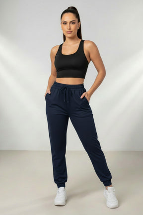 Calça Feminina Esportiva Slim Fit - Alta Elasticidade