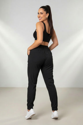 Calça Feminina Esportiva Slim Fit - Alta Elasticidade