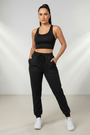 Calça Feminina Esportiva Slim Fit - Alta Elasticidade