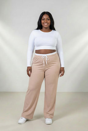 Calça Casual Feminino Plus Size – Urban Balance Collection - Até G4