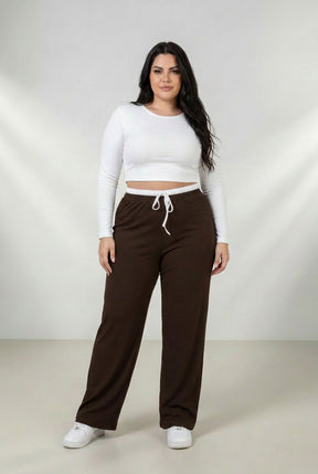 Calça Casual Feminino Plus Size – Urban Balance Collection - Até G4