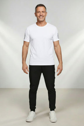 Camiseta Masculina De Seda Gelada (Tecnologia Ice Silk) – Slim Fit