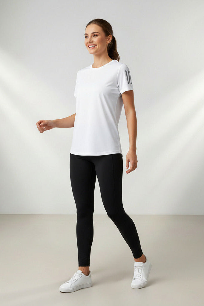 Camiseta Feminina De Seda Gelada (Tecnologia Ice Silk) – Slim Fit