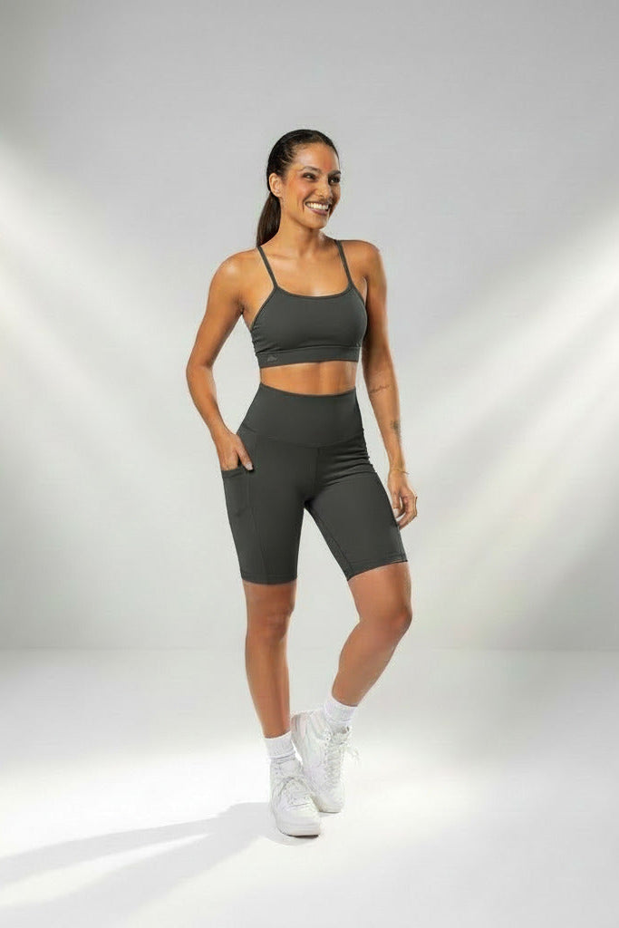 Bermuda Fitness Proteção UV50+ em Poliamida