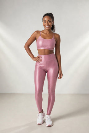 Conjunto Fitness Poliamida Premium Canelado