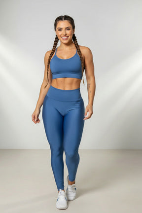 Conjunto Fitness Feminino com Legging e Top