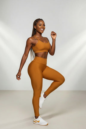 Conjunto Fitness Feminino com Legging e Top