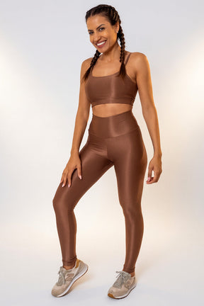 Conjunto Fitness Poliamida Premium Canelado