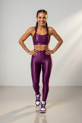 Conjunto Fitness Poliamida Premium Canelado