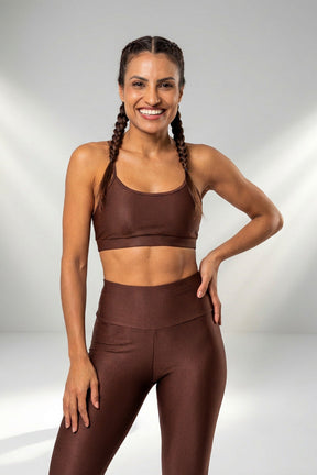 Conjunto Fitness Poliamida Premium Canelado