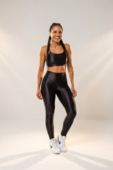Legging Avulsa Cintura Alta Canelado Premium Poliamida (OUTLET)