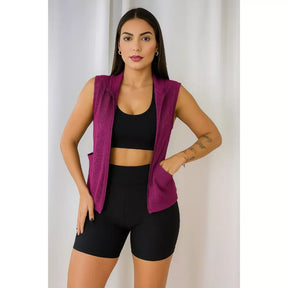 Colete Fitness com Touca - Dry Fit