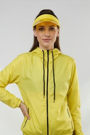 Jaqueta Corta Vento Feminina  – Leve, Repelente à Água, FPU50 – Sportswear