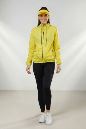 Jaqueta Corta Vento Feminina  – Leve, Repelente à Água, FPU50 – Sportswear