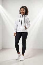 Jaqueta Corta Vento Feminina  – Leve, Repelente à Água, FPU50 – Sportswear