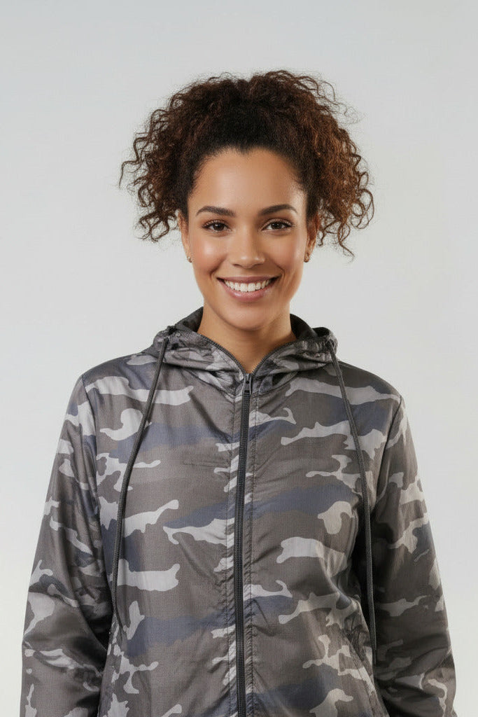 Jaqueta Corta Vento Feminina  – Leve, Repelente à Água, FPU50 – Sportswear