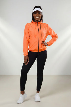 Jaqueta Corta Vento Feminina  – Leve, Repelente à Água, FPU50 – Sportswear