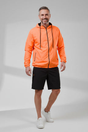 Jaqueta Corta Vento Masculina – Leve, Repelente à Água, FPU50 – Sportswear