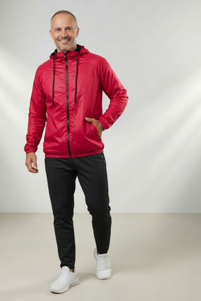 Jaqueta Corta Vento Masculina – Leve, Repelente à Água, FPU50 – Sportswear