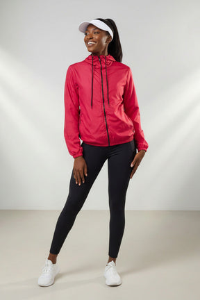 Jaqueta Corta Vento Feminina  – Leve, Repelente à Água, FPU50 – Sportswear