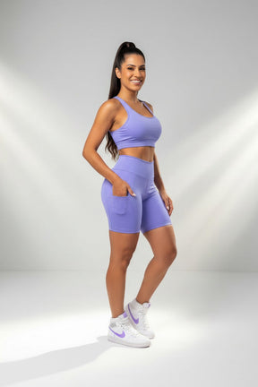 Bermuda Fitness Proteção UV50+ em Poliamida