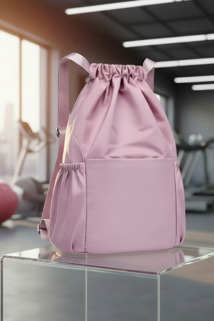 Mochila Saco Impermeável com Alças Reforçadas e Bolso Interno