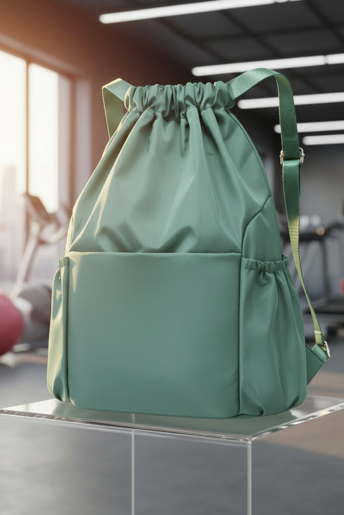 Mochila Saco Impermeável com Alças Reforçadas e Bolso Interno