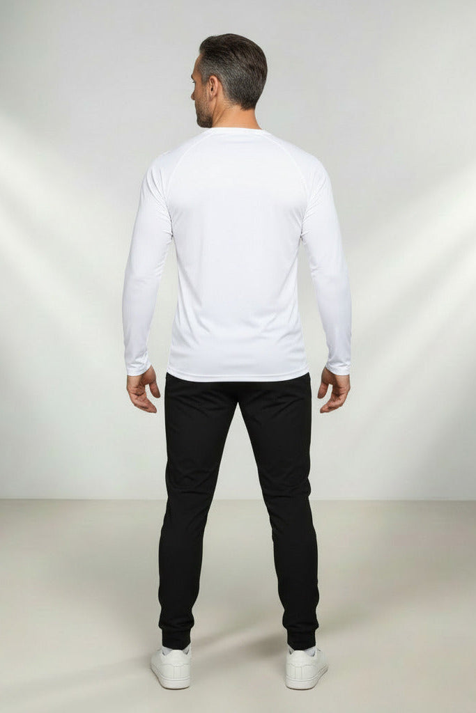 Blusa Térmica Masculina Manga Longa  - Proteção Uv50+ - Poliamida Tecido Gelado