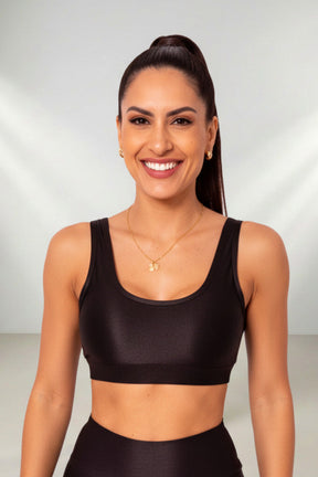 Top Regata Fitness Poliamida Premium Canelado